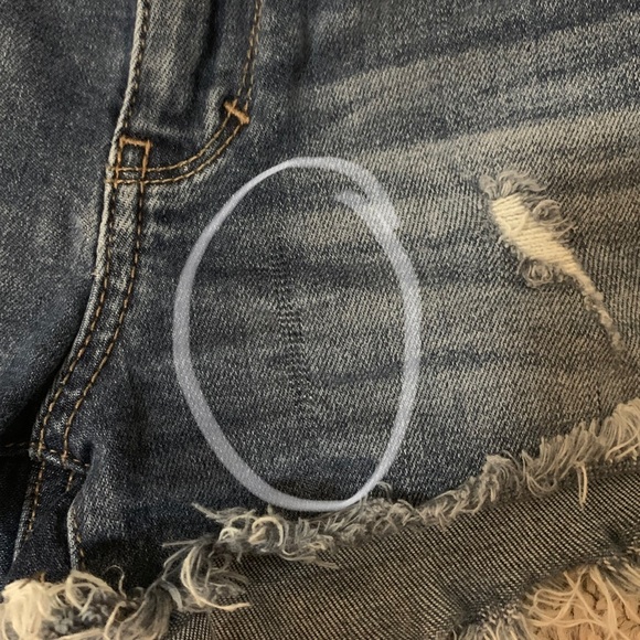 PINK Victoria’s Secret Denim Shorts - Picture 3 of 4